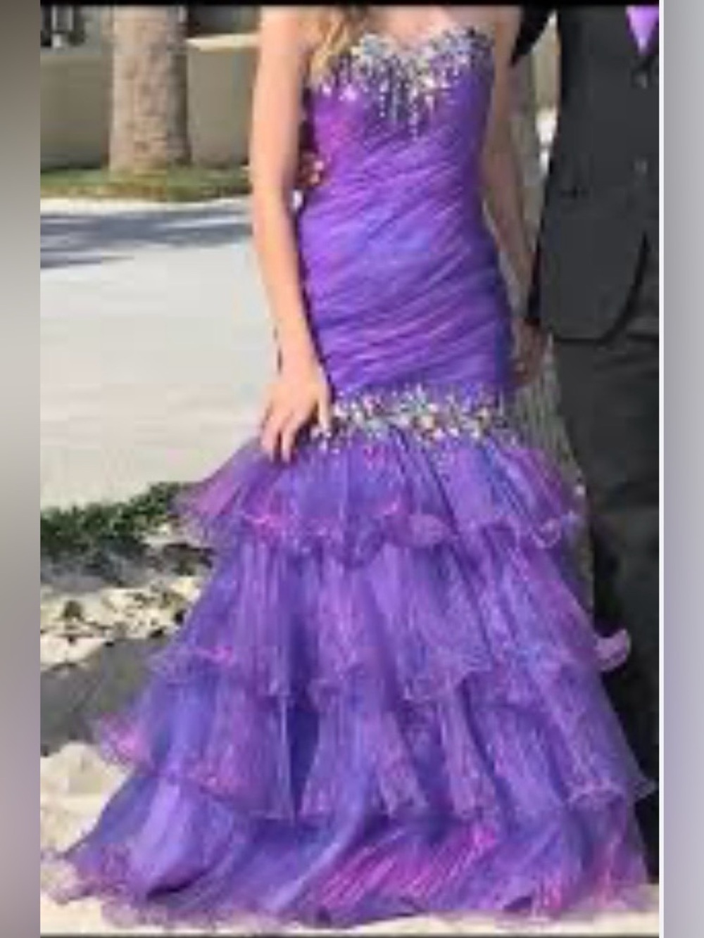 Party Time Formal Mermaid Prom dress size 8